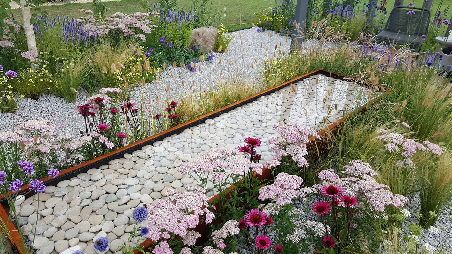 the design of the alitex stand for rhs chelsea flower show 2018 | alitex